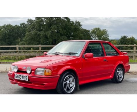 An excellent example of the now revered Escort RS Turbo S2 in immaculate condition.The Series 2 Escort RS Turbo (1986 - 1990)