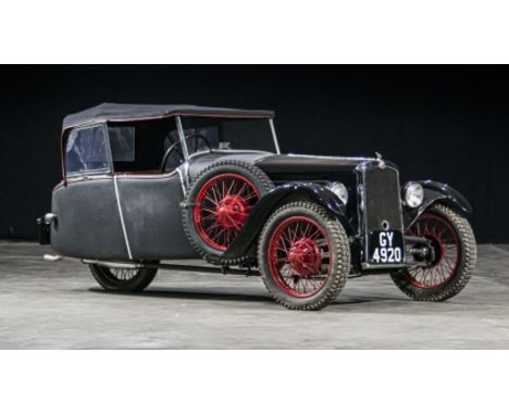 Ultra-rare BSA 'Family Four' Vee Twin Trike that was fully restored in 2009.In recent years this car has formed part of a lar