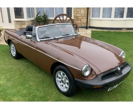 Smart, late production, 'B' Roadster excitingly offered at No Reserve.From the penultimate year of production and first regis