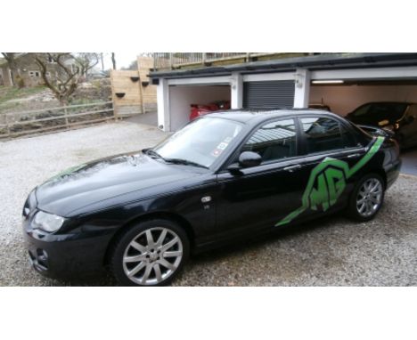 Stunning, Mustang-powered, ZT saloon car with just 20,000 miles.Flawless in Pearl Black with an unmarked black leather interi