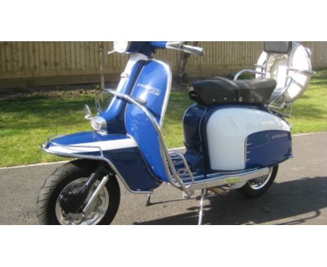 Lovely Li 150 Series 3 that has been sympathetically upgraded.Following the unreliable TV 175, Lambretta went back to the dra