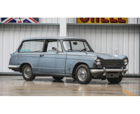 The final development of Triumph's long-lived Herald, the 13/60 boasted new frontal styling and a more powerful engine.In rec