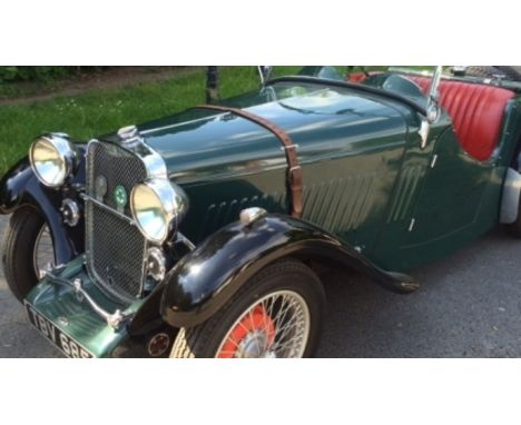 Irresistibly presented in British Racing Green and Red Leather, this is a classic example of Singer's class-leading little ro