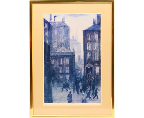 After Laurence Stephen Lowry (1887-1976), The Lodging House, 1921, limited edition coloured print, numbered 127/500, 55cm x 3