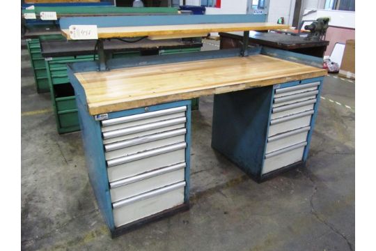 Choice Of Lots 498 Lista 12 Drawer Cabinet Workbench