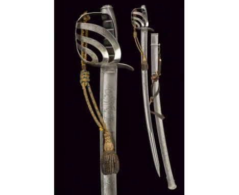 dating: about 1870 provenance: Italy, Nice, wide, single-and false-edged blade with large, central fuller that doubles at the