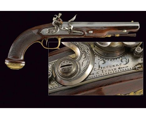 dating: first quarter of the 19th Century provenance: Torino, Smooth, octagonal, 18 mm cal. barrel, with brass fore-sight. Br