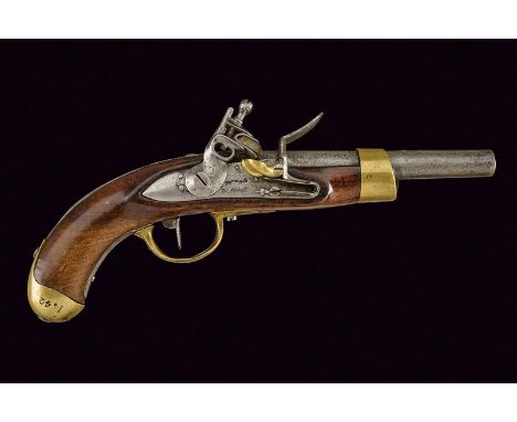 dating: first quarter of the 19th Century provenance: Naples, Round, smooth, 17 mm cal. barrel, with octagonal breech, stampe