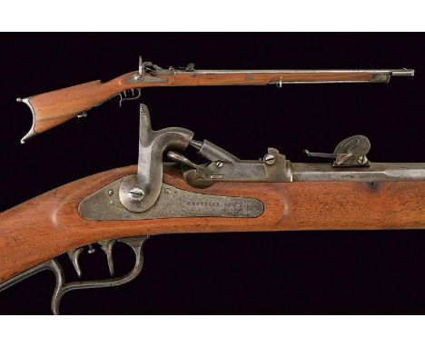 dating: Third quarter of the 19th Century provenance: Swiss, Round, rifled, 11 mm cal. barrel with octagonal breech, equipped