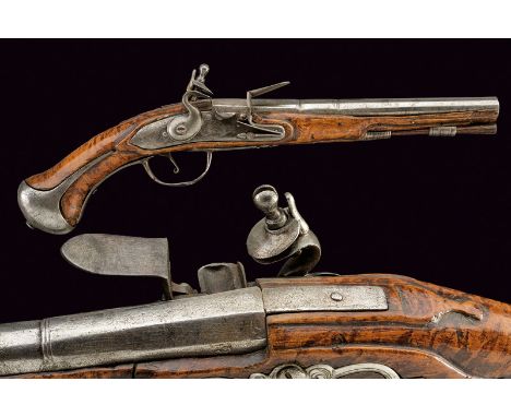 dating: late 17th Century provenance: Brescia, Smooth, three-stage (the first is octagonal, the other two round), 14 mm cal. 