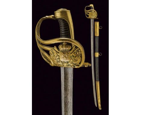 dating: First half of the 19th Century provenance: France, Curved, single-and false-edged blade with central fuller, first pa