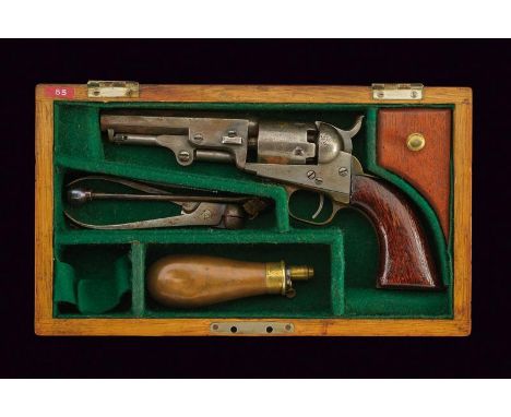 dating: third quarter of the 19th Century provenance: USA, Octagonal, rifled, cal. 31 barrel, with address and fore-sight; sm