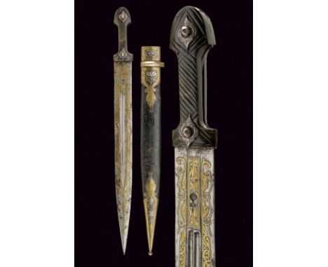 dating: Late 19th Century provenance: Armenia, Wide and long, straight, double-edged blade with double, central groove and Ar