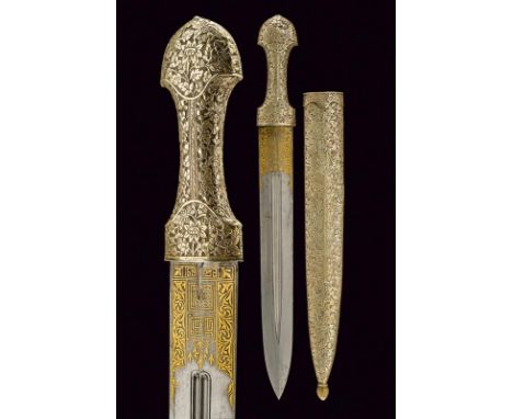 dating: Late 19th Century provenance: Caucasia, Wide, straight, double-edged blade with double groove, base decorated with go