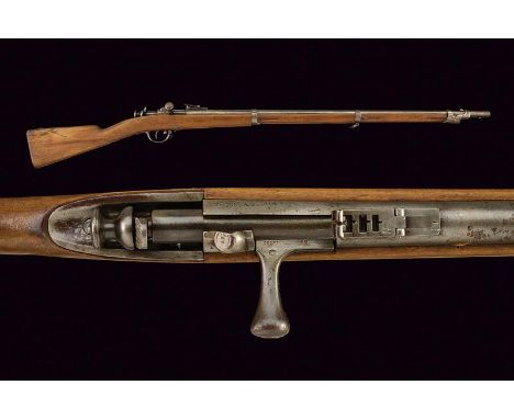 dating: third quarter of the 19th Century provenance: Kingdom of Italy, Round, rifled, 18 mm cal. barrel, provided with fore-