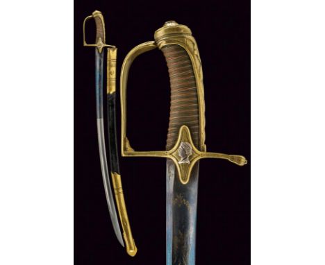 dating: circa 1800 provenance: France, Curved, single-and false-edged blade with large central fuller, first part engraved an