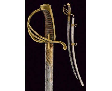 dating: First half of the 19th Century provenance: Europe, Curved, single-and false-edged blade with large, central fuller, e