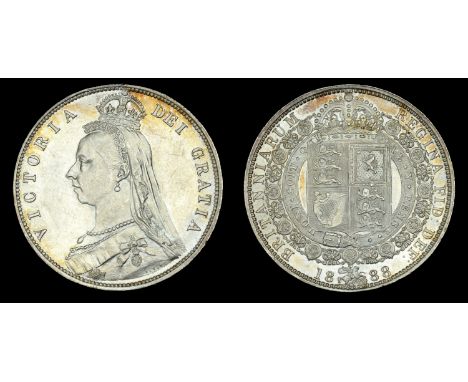 Victoria (1837-1901), Halfcrown, 1888 (ESC 2773; S 3924). Good extremely fine £100-£150  ---  Provenance: Bt R. Lobel