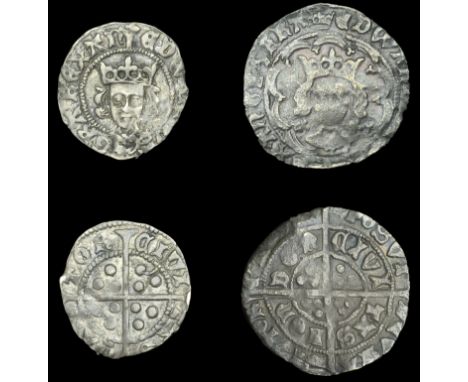Edward IV (First reign, 1461-1470), Light coinage, Halfgroat, London, mm. crown, quatrefoils by neck, trefoils on cusps, 1.15