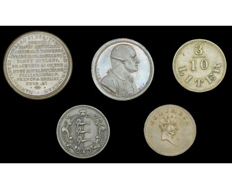Miscellaneous Tokens and Checks, WORCESTERSHIRE, Worcester [and Deritend, Warwickshire], Kendall & Son, copper, by T.W. Ingra