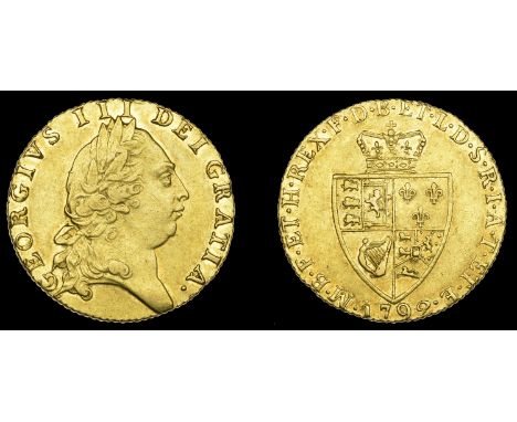 George III (1760-1820), Pre-1816 issues, Guinea, 1792, fifth bust (EGC 720; S 3729). Good very fine, but a few light scratche