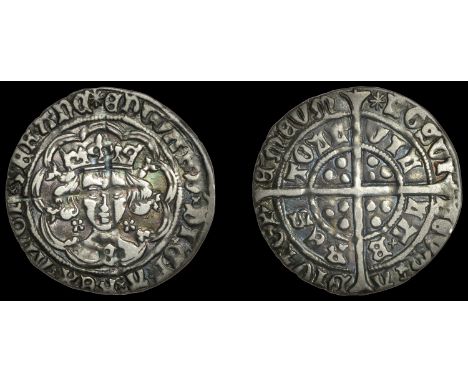 Edward IV (First reign, 1461-1470), Light coinage, Groat, Bristol, mm. sun, b on breast, quatrefoils by neck, fleurs on cusps