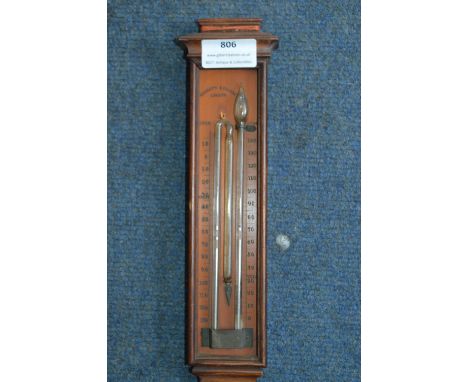 Small Vintage Mercury Thermometer 