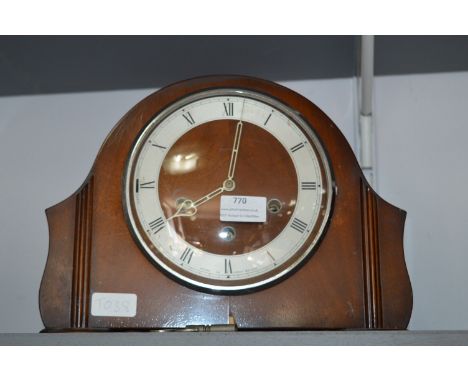 Smiths Wood Cased Mantel Clock 