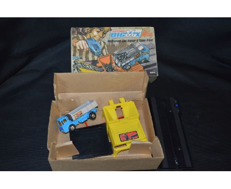 Matchbox Big MX Motorised Coal Hopper &amp; Tipper Truck 
