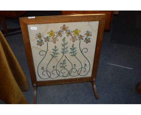 Embroidered Firescreen 