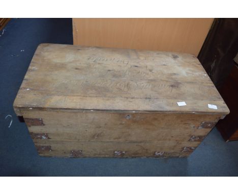 Victorian Pine Trunk 