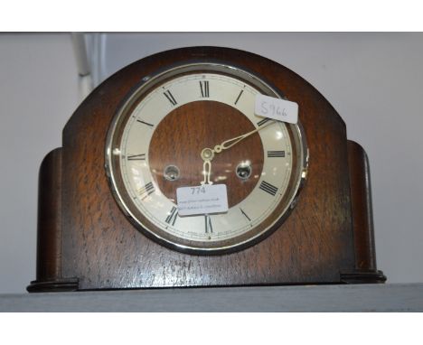 Wood Cased Mantel Clock 