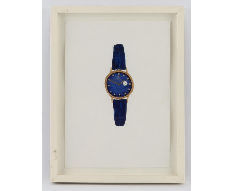 Peter Liversidge (British b. 1973), 'Watches of Switzerland 2003', Vacheron Constantin Historique, acrylic and other media, 2