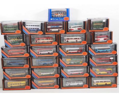 A group of EFE 1:76 scale diecast buses in mixed liveries - VG in G/VG boxes (26)