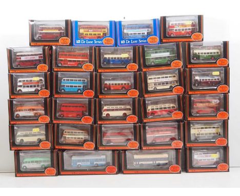 A group of EFE 1:76 scale diecast buses in mixed liveries - VG in G/VG boxes (28)