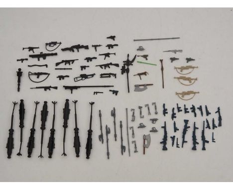 A large quantity of vintage PALITOY/KENNER 1970s/early 80s STAR WARS weapons and accessories for 3 3/4" / 10cm figures, all a