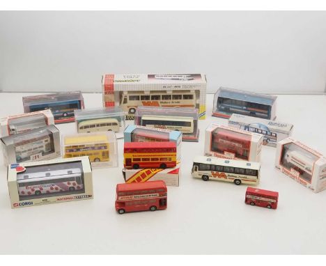 A quantity of diecast buses in various scales by CORGI, EFE and others - G/VG in G/VG boxes (where boxed) (17)