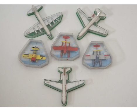 A group of diecast aircraft in 1:72 and 1:200 scales by EDISON AIR LINE and TEKNO - VG in G/VG boxes (6)