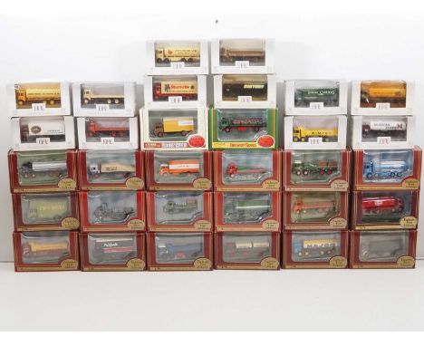 A large group of 1:76 scale diecast rigid lorries by EFE - VG in G/VG boxes (32)