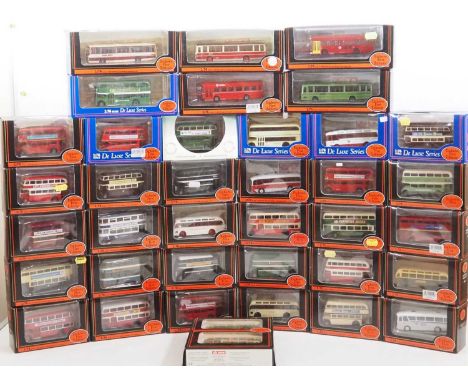 A group of EFE 1:76 scale diecast buses in mixed liveries to include several code 3 editions - VG in G/VG boxes (37)