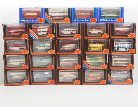 A group of EFE 1:76 scale diecast buses in mixed liveries - VG in G/VG boxes (24)