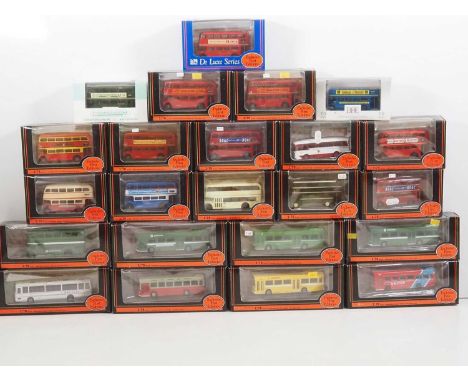 A group of EFE 1:76 scale diecast buses in mixed liveries - VG in G/VG boxes (23)