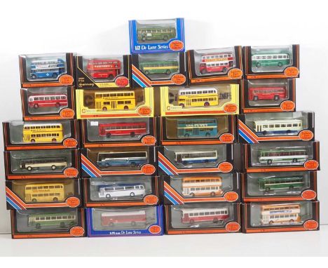 A group of EFE 1:76 scale diecast buses in mixed liveries - VG in G/VG boxes (26)