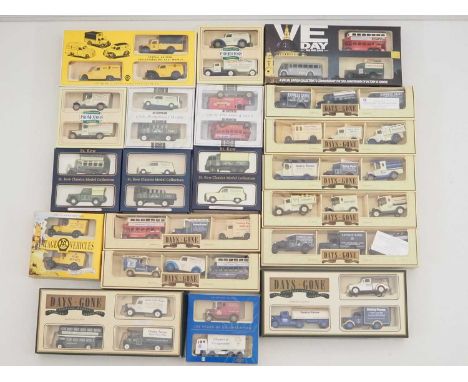 A group of diecast model vans and lorries by LLEDO DAYS GONE all in limited edition double and triple packs - VG/E in G/VG bo