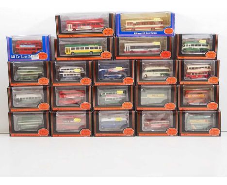 A group of EFE 1:76 scale diecast buses in mixed liveries - VG in G/VG boxes (21)