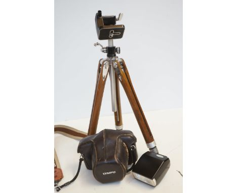 Olympus camera &amp; tripod 