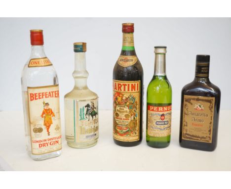 Martini, Gin, Tequila, Amaretto &amp; Perno - all unopened 