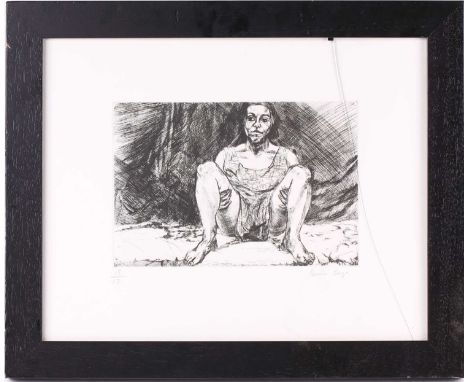 Paula Rego (b.1935) Portuguese/British, Untitled, etching, from the Abortion Series, signed and numbered 15/17, 20 cm x 29.5 
