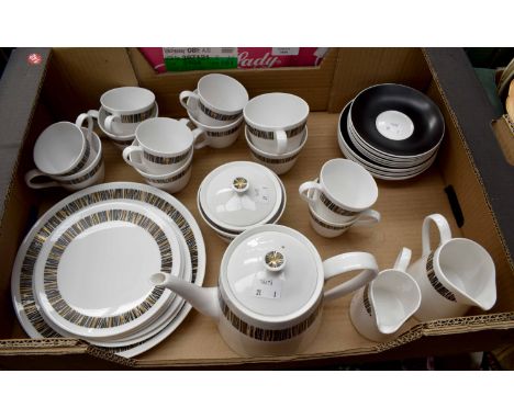 Cascade pattern tea/coffee service