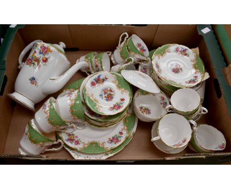 A Paragon tea service, Rockingham (Q)
